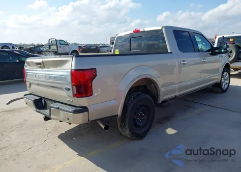 2018 Ford F-150 Platinum from USA, damaged, VIN 1FTEW1CG6JFA62472